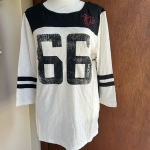 Atlanta Falcons 3/4 Sleeve NFL Women’s Team Apparel | Large | NWT